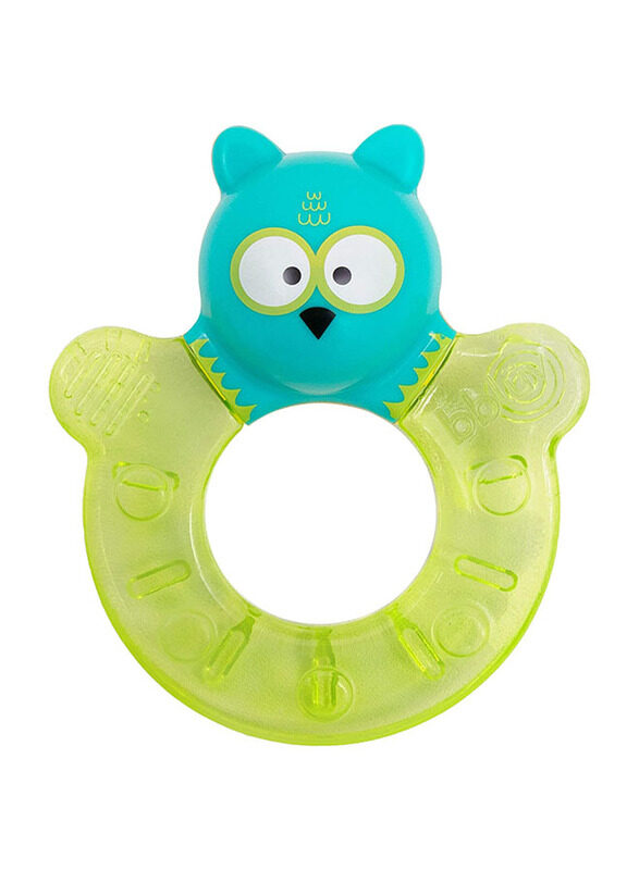 

Bbluv Gumi Freezable Teething Toy Owl, Lime