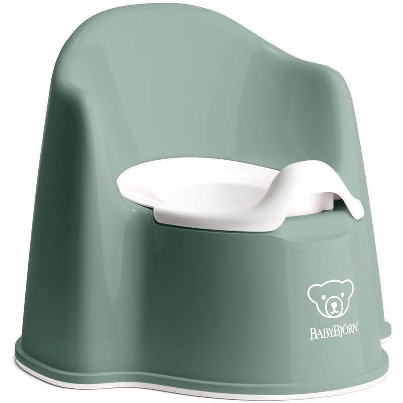 

BabyBjorn Potty Chair, Deep Green/White