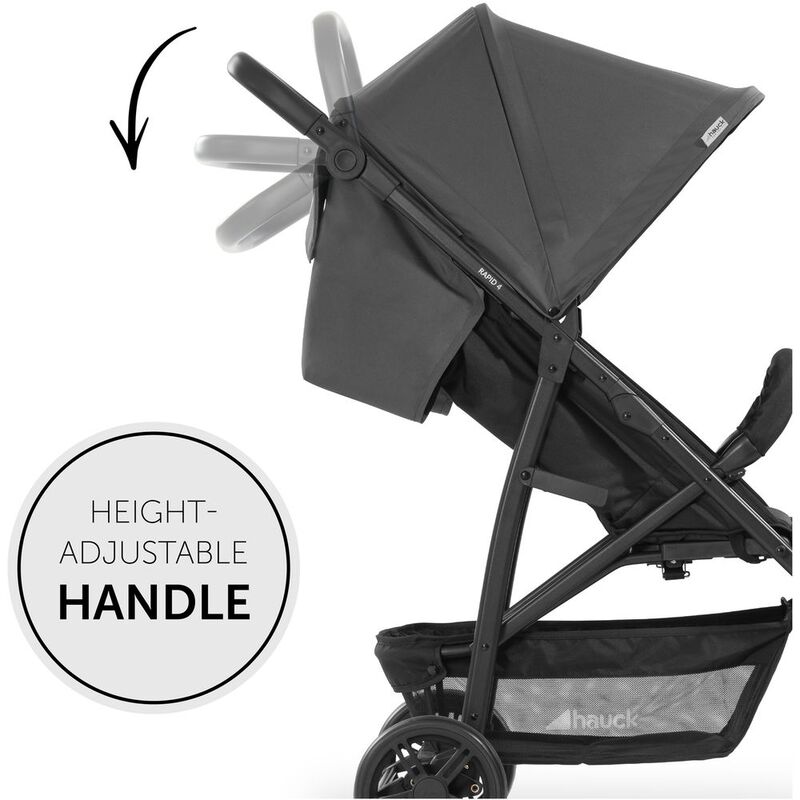 Hauck Rapid 4 Standard Stroller, Grey