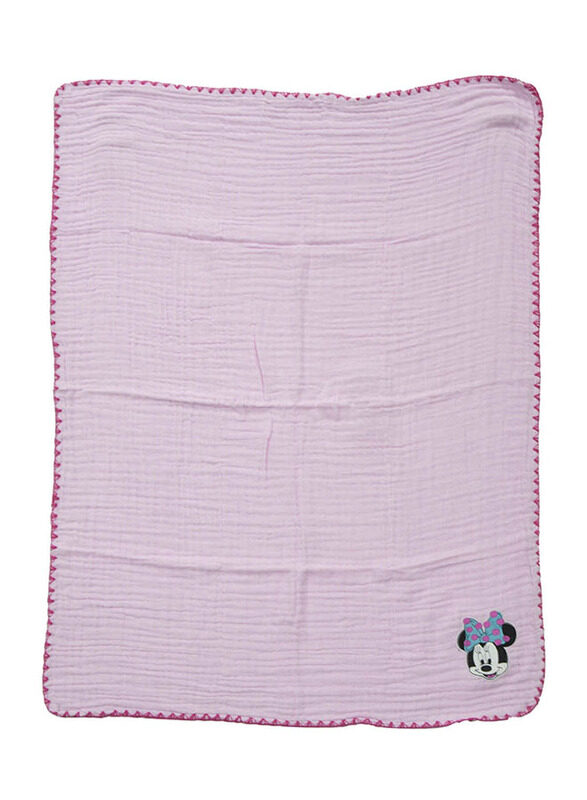 

Minnie Mouse Disney Minnie Gauge Infant Baby Blankets, 76 x 102cm, Pink
