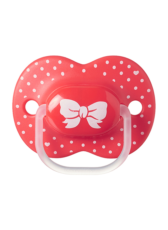 Tommee Tippee Closer to Nature Little London Soother for Girl, Red