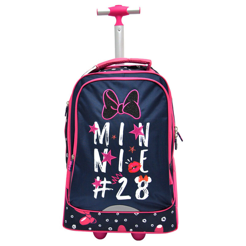 

Disney Minnie Mouse Premium Trolley Bag For Girls, Blue