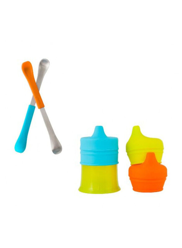 

Boon Snug Spout Set with Cup, Orange/Blue