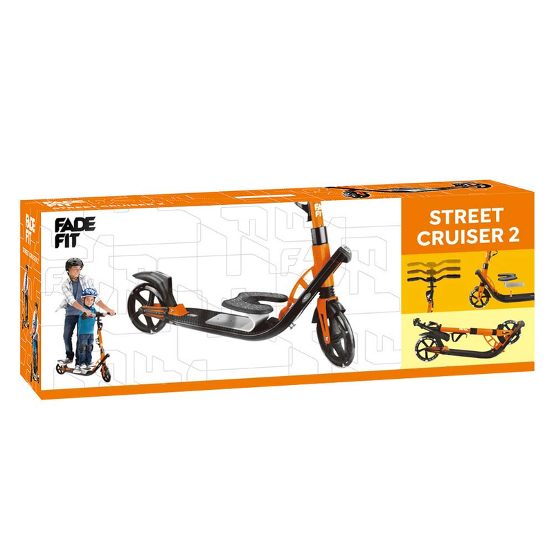 Fade Fit Street Cruiser 2 Scooter, Orange