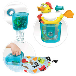 Yookidoo Jet Pirate Duck Bath Toys for Kids, Multicolour