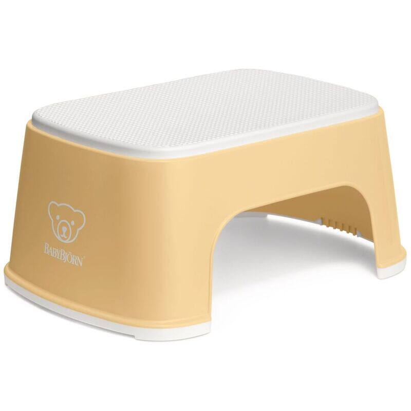 

BabyBjorn Step Stool, Powder Yellow/White