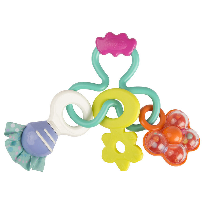 

Playgro Twirly Whirl Rattle, Ages 3+ Months, Multicolour
