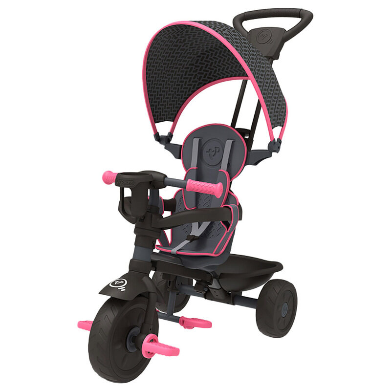 

Mookie TP Trikes 4-in-1 Tricycle for Kids, Ages 10-36 Months, Pink/Black