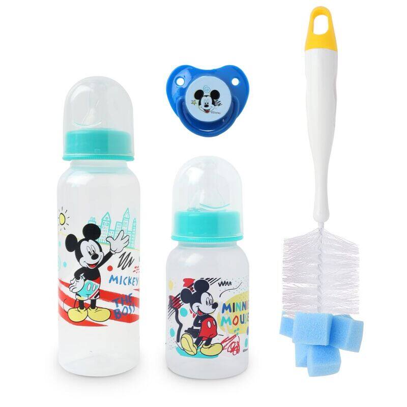 

Disney Mickey Mouse Baby Gift Set, 4 Pieces, Blue