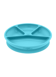 Green Sprouts Learning Plate, Aqua