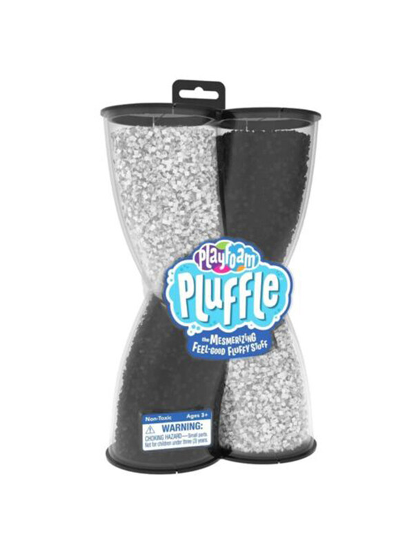 

Learning Resources Playfoam Pluffle Twist Black & White, Learning & Education, 4 Pieces, Ages 3+