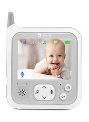 Lionelo Babyline 7.1 Video Baby Monitor, White