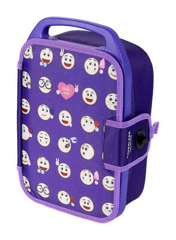 

Arctic Zone Deluxe Zipperless Lunch Pack Emoji, Purple