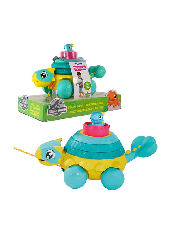 

Tomy Jurassic World Stack & Pull Dinosaur Toddler Toy