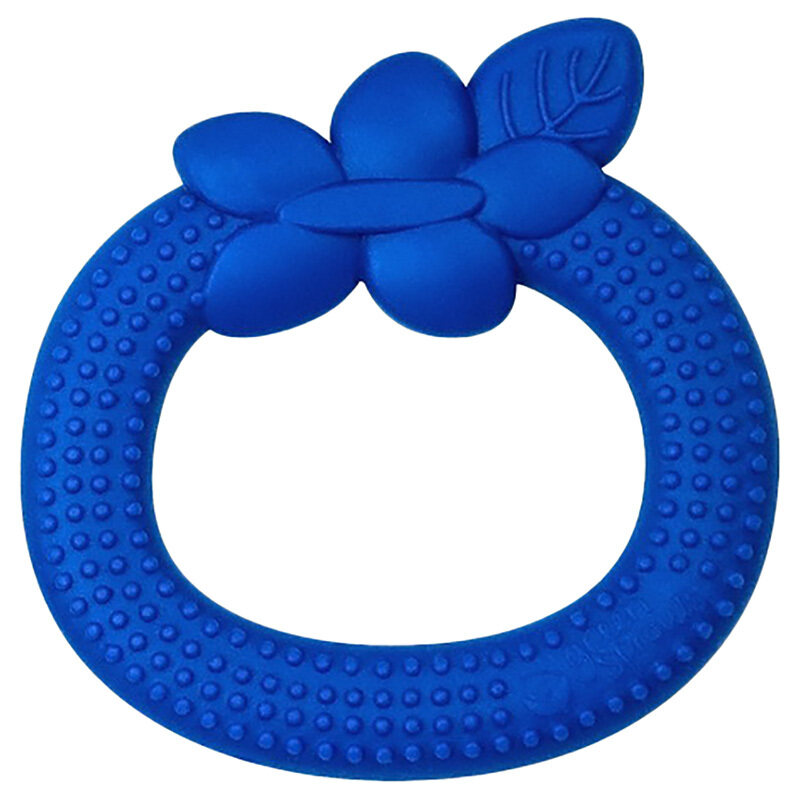 

Green Sprouts Blueberry Silicone Fruit Teether for Kids, Blue