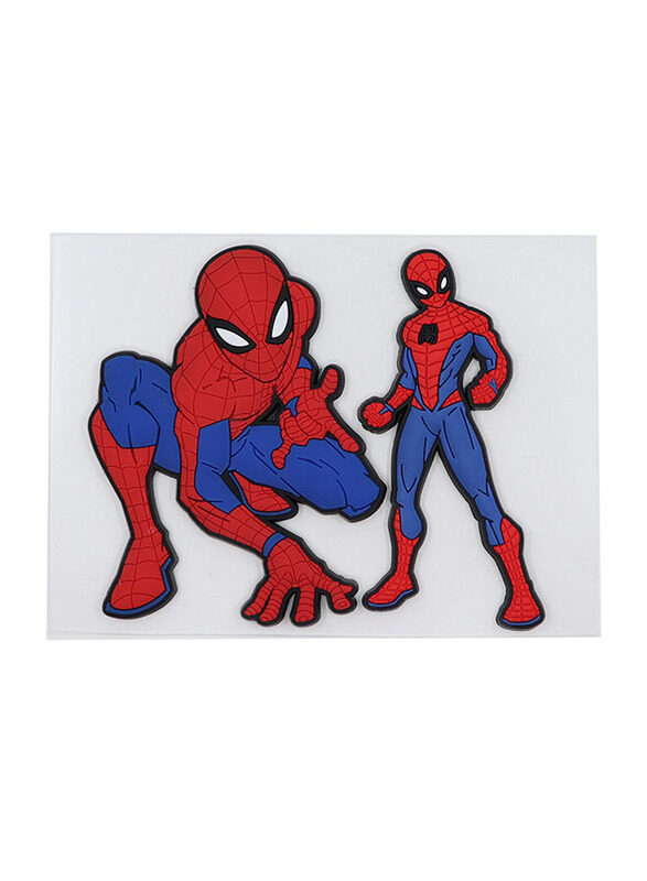 

Marvel Spider-Man Soft PVC Fridge Refrigerator Magnet For Boys, 2 Pieces, Multicolor