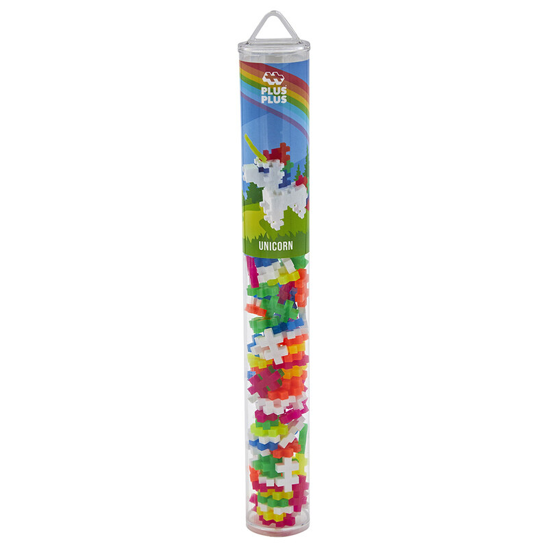 

Plus Plus Unicorn Tube, 100 Pieces, Ages 5+