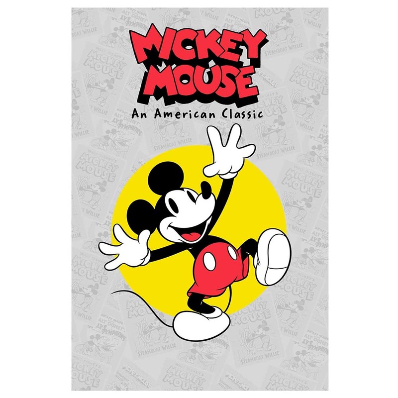 Disney Mickey Mouse Super Soft Blanket for Boys with Coffee Mug, Multicolour