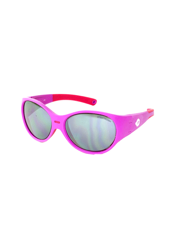 Julbo Full Rim Pink Sport Glasses for Boys, Grey Lens, JB-PUZZLE-J4861118, 43/13/99