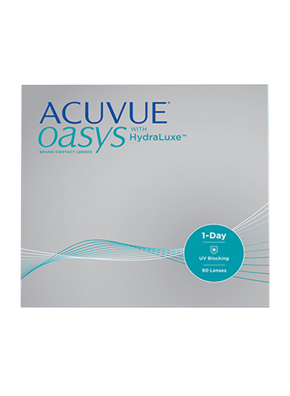 Acuvue Oasys 1-Day with Hydraclear Plus Packs of 90 Contact Lenses, Natural, -4.25