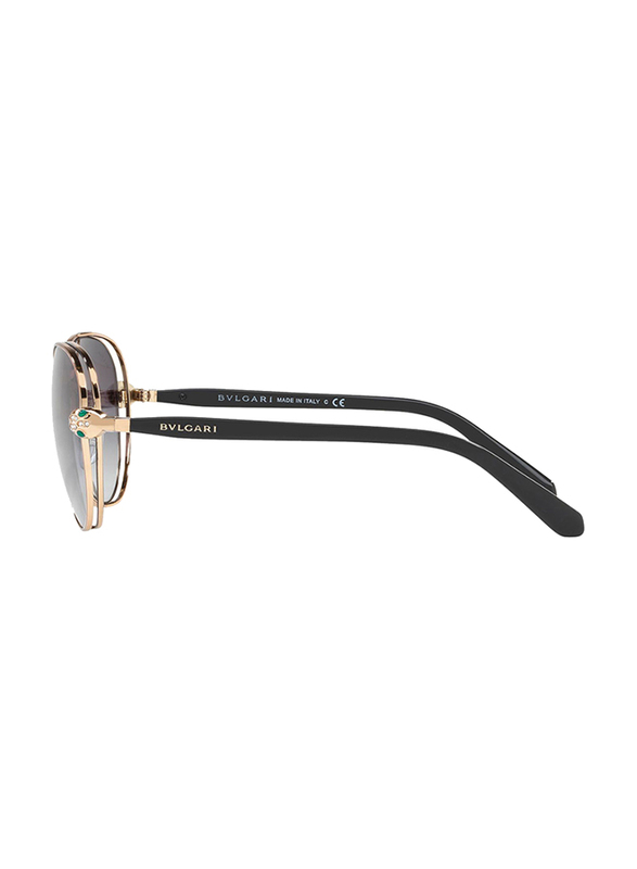 بولغاري نظارة للنساء بإطار دائري, عدة الوان BV6087B-20238G, 57/17/140