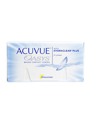 Acuvue Oasys with Hydraclear Plus 2-Week Pack of 6 Contact Lenses, Clear, -5.75