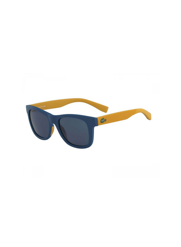 Lacoste Full Rim Square Blue Sunglasses for Kids, Blue Lens, LA-L3617S-414, 48/17/130