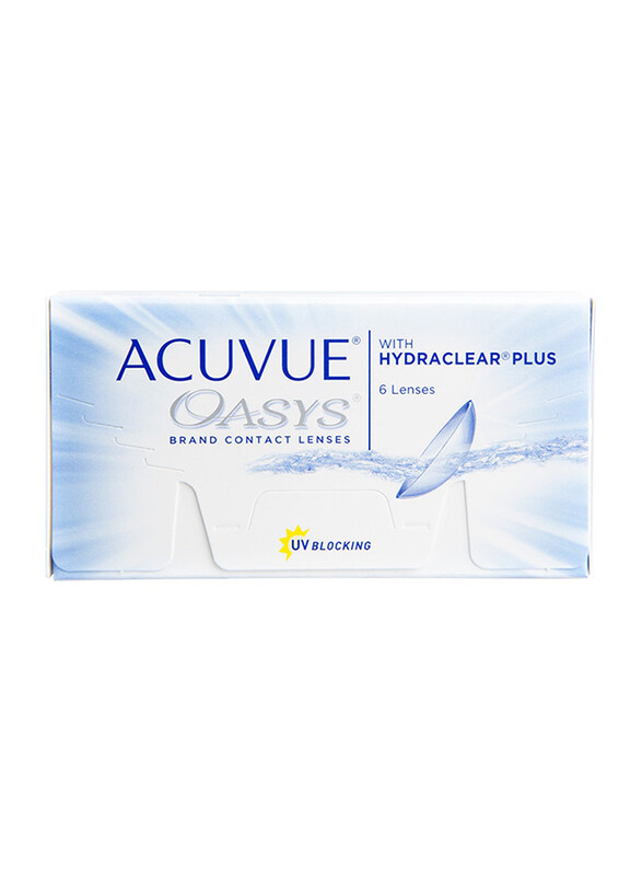 

Acuvue Oasys with Hydraclear Plus 2-Week Pack of 6 Contact Lenses, Clear, -9