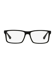 إمبوريو أرماني نظارة للرجال بإطار مربع, أسود EM-3038-5063, 54/16/140