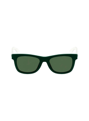 Lacoste Full Rim Square Green Sunglasses for Kids, Green Lens, LA-L3617S-315, 48/17/130