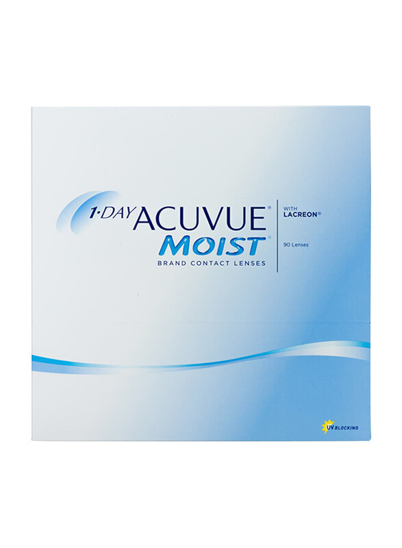 

Acuvue Moist 1-Day Pack of 90 Contact Lenses, Natural, -7