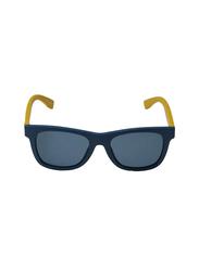 Lacoste Full Rim Square Blue Sunglasses for Kids, Blue Lens, LA-L3617S-414, 48/17/130