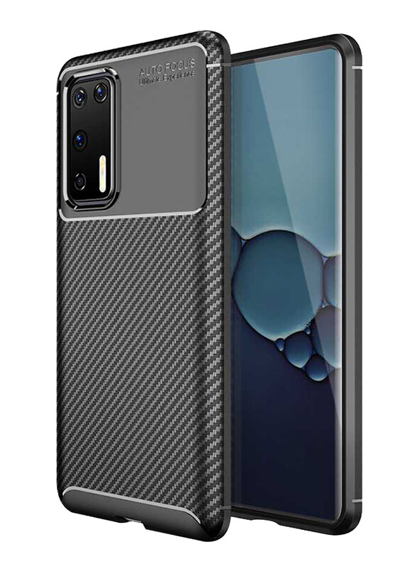 

Viva Madrid Huawei P40 Vanguard Mobile Phone Back Case Cover, Carbon Black