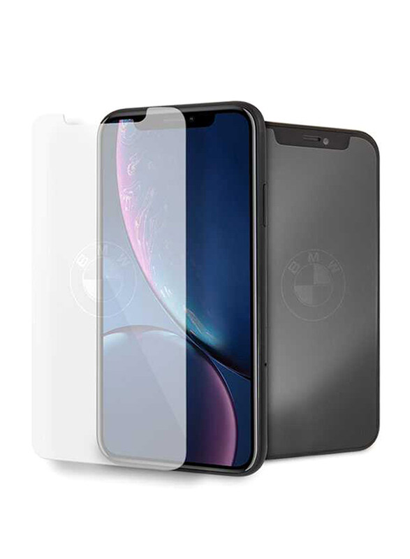 

BMW Apple iPhone XR Tempered Glass Screen Protector, Clear