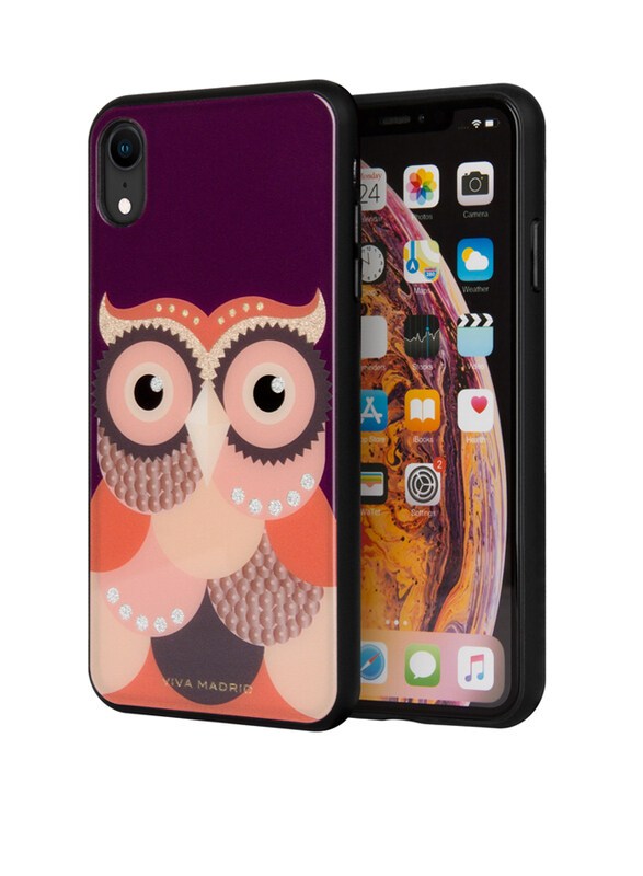 

Viva Madrid Apple iPhone XR Circo Mobile Phone Back Case Cover, Hypnotic Owl