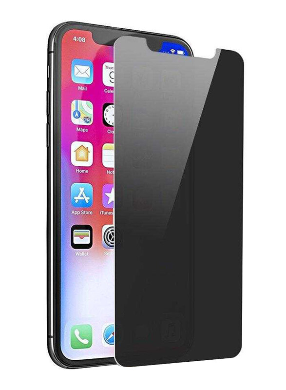 

Porodo Apple iPhone X Tempered Glass Privacy Screen Protector, Black