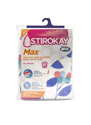 Stirokay Max Ironing Board Cover, 140 x 50cm, Blue/Red/White