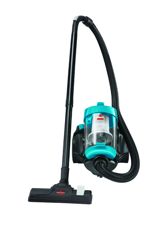 Bissell Easy Vac Compact Zing Canister Vacuum Cleaner, 2155E, Blue/Black