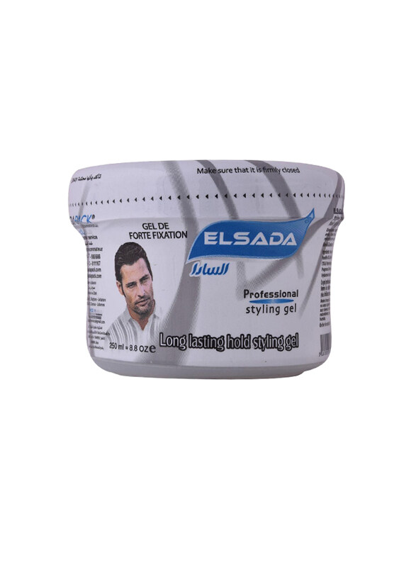 

El Sada Professional Styling Gel for All Hair Types, Grey, 250ml