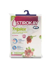 Stirokay Triplex Ironing Board Cover, 140 x 50cm, White