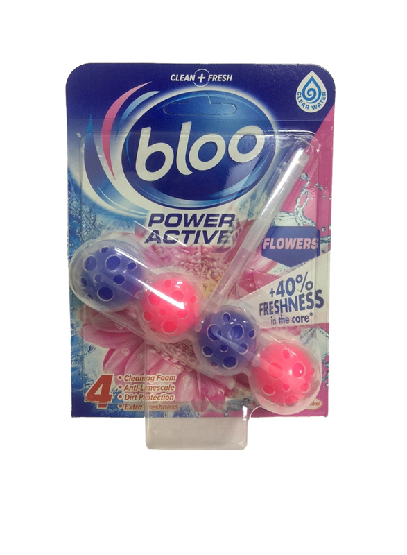 Bloo Flowers Power Active Toilet Balls, 50g