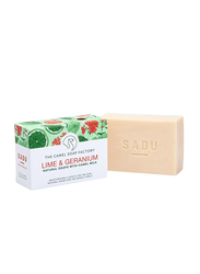The Camel Soap Factory SADU Naturals Lime & Geranium Soap Bar, 140gm