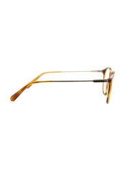 Guess Full-Rim Round Blonde Havana Sunglasses Frame For Men, Clear Lens, GU1983 053, 50/18/145