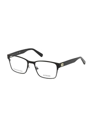 Guess Full-Rim Square Matte Black Frames for Men, GU1994 002