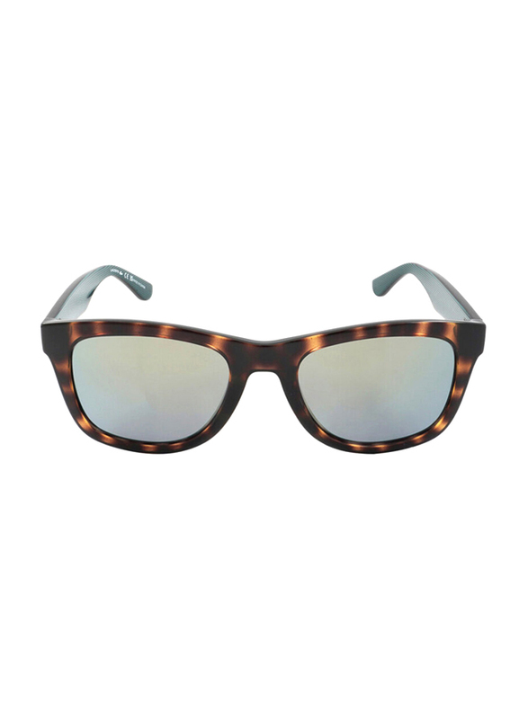 Lacoste Full-Rim Havana Square Sunglasses Unisex, Grey Lens, L789S 214, 53/20/140