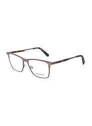 Salvatore Ferragamo Full Rim Rectangular Matte Brown Eyeglass Frame Unisex, SF2165 200, 52/16/145