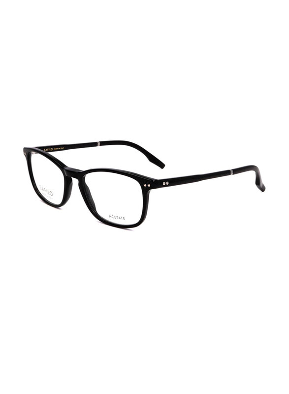 

Safilo Full-Rim Square Black Frames for Men, 02 8075118, 51/18/145