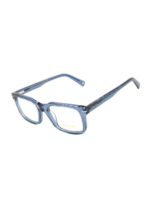 

Polar Full-Rim Square Transparent Blue Frame Unisex, Gold 49 27, 53/20/145