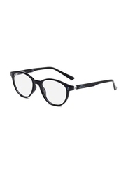 CR7 Full-Rim Cat Eye Glossy Black Eyeglass Frames Unisex, Transparent Lens, MVPB5002.009.GLS