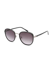 Calvin Klein Full-Rim Round Gunmetal Sunglasses Unisex, Grey Gradient Lens, CK20306SK 008, 58/23/140